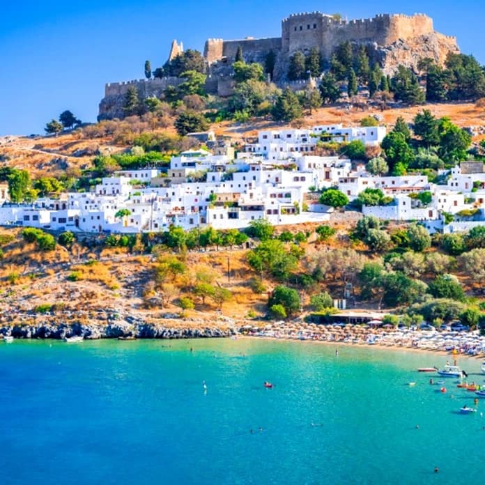 Stand Atop the Acropolis of Lindos
